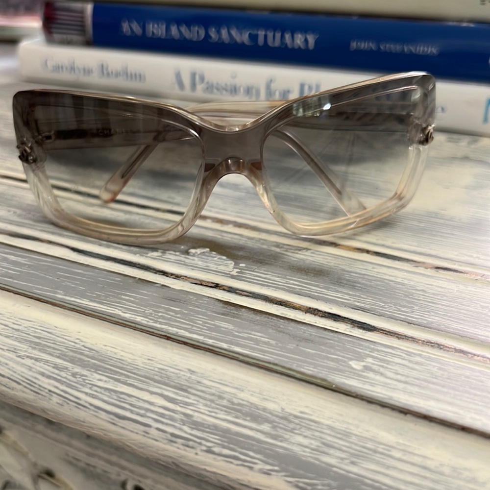 Women’s Vintage Chanel Sunglasses #5065, Gray gradient Lens